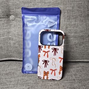 Casely Apple IPHONE 17 PRO Stylish Phone Case with Bow Design